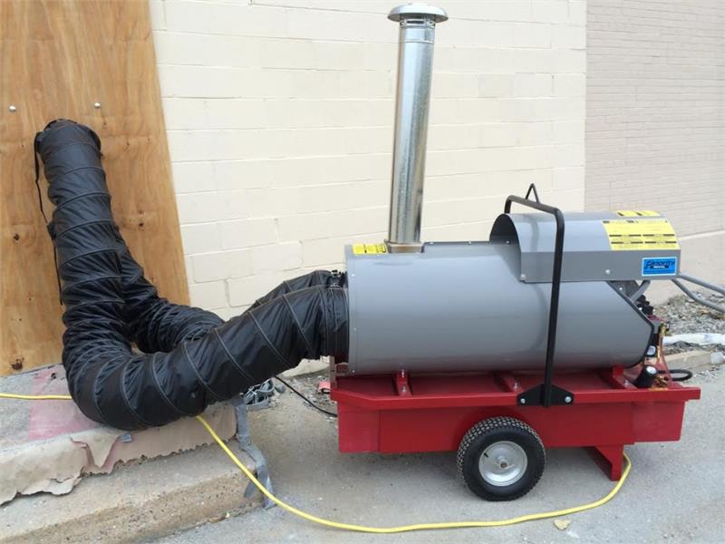 IDF500HS Frost Fighter Indirect Oil Fired Heater 500,000 Btu