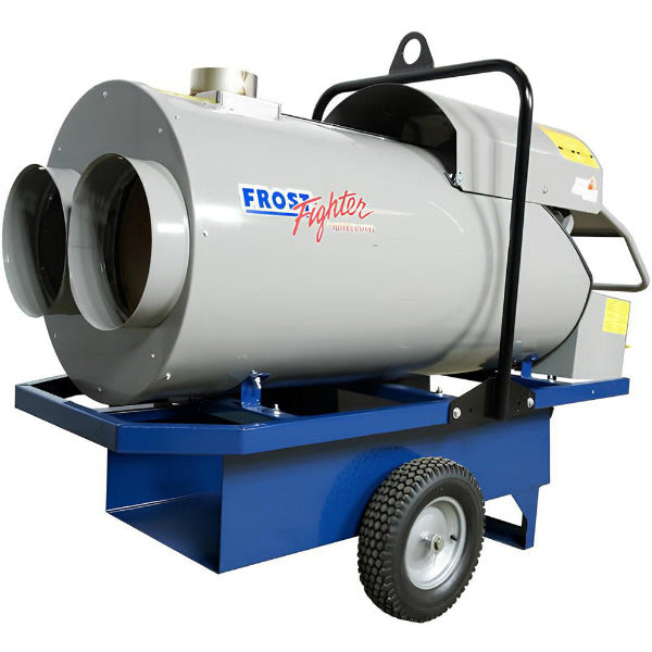 IDF Frost Fighter IDF Indirect Fired Dual Fuel LP Propane And NG Natural Gas Fired Portable Heater.
