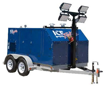 IDH1000L Frost Fighter IDH Trailer Units Light Tower Attachment