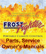 Frost Fighter BTU Calculator, Parts, Service and Owner Manuals