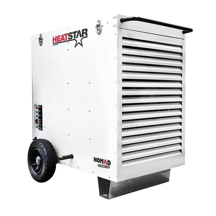 HeatStar By Enerco Nomad Box Single Fuel Propane And Dual Fuel Propane Natural Gas Tent Heaters