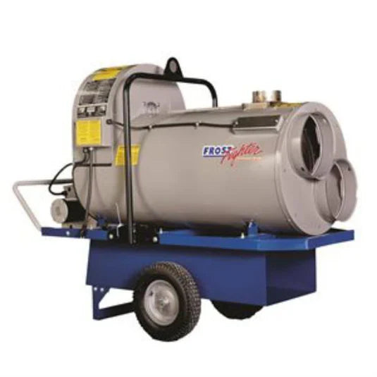 Frost Fighter IDH QR Recirculating Indirect Propane Natural Gas Fired. RE CIRCULATION, HIGH CFM &amp; STATIC, QUIET OPERATION