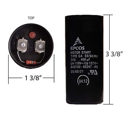 340-408 Frost Fighter Capacitor WEG 46818