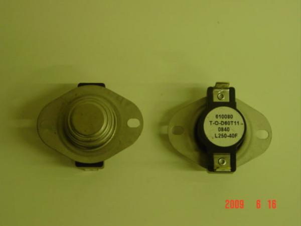 48110C Frost Fighter L250-40F High Limit Switch IDF-IDH Gas