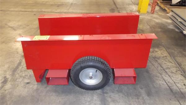 50127 Frost Fighter Red Cart for 60 Gallon Poly Tank