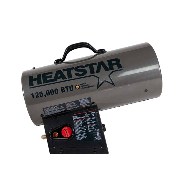 HS125QFAV HeatStar 75-125,000 Forced Air LP Propane Heater F105508