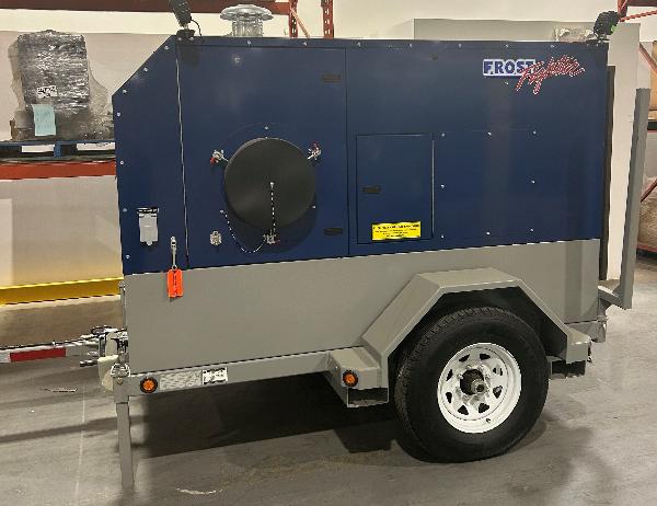 IDH 500TL Frost Fighter Indirect Oil Fired Heater-Gen-Trailer LS